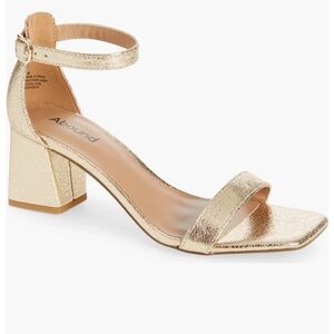 Gold Abound Finn Ankle Strap Sandal